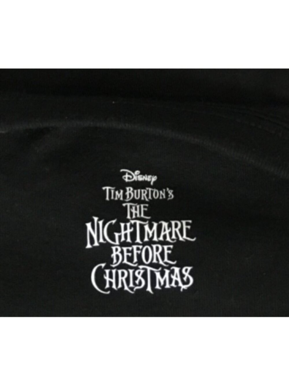 Disney T shirt Size XL 46 Tim Burton The Nightmare Before Christmas Black White - Picture 6 of 13
